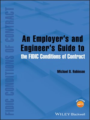 cover image of An Employer's and Engineer's Guide to the FIDIC Conditions of Contract